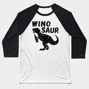 Dinosaur Wine Shirt - Winosaur Baseball T-Shirt